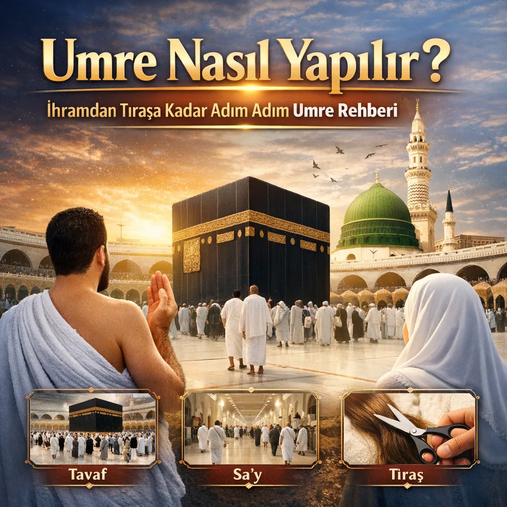 Umre Nasıl Yapılır? Dualar, Tavaf, Say ve Bireysel Umre Notları